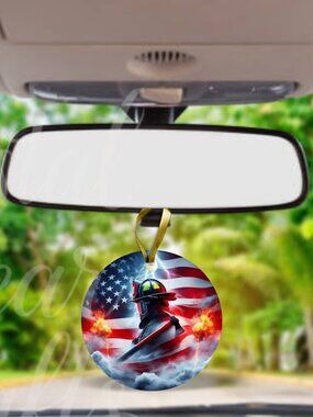 SALE!!! 3 FOR $15.00 Fireman Air Freshener